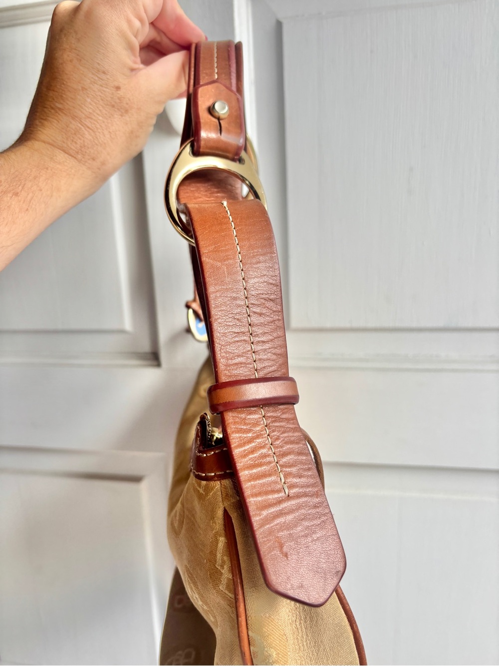 vintage y2k dooney & bourke monogram hobo bag GUC - Picture 6 of 15